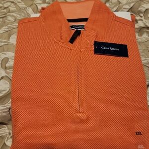 Club Room Men's Orange Sweater
